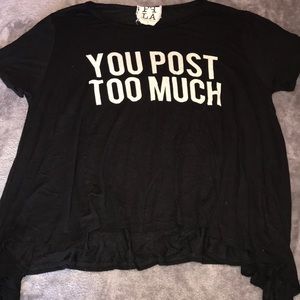 PPLA Soft Black Shirt